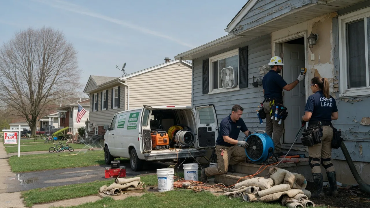 Flood Cleanup in Bridgeport, MI near me