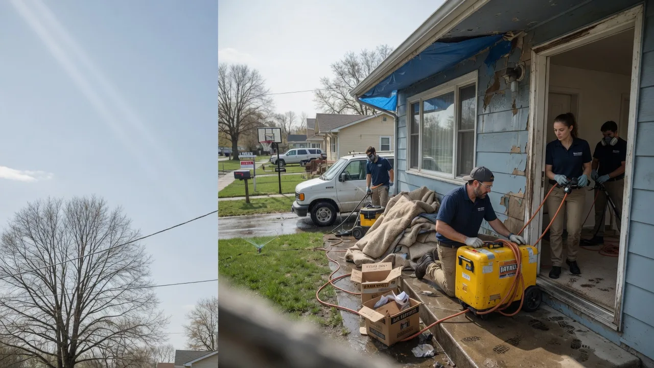 Basement Flood Cleanup in Bridgeport, MI near me